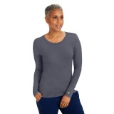 5047 Healing Hands Purple Label Melissa Long Sleeve Scrub Tee