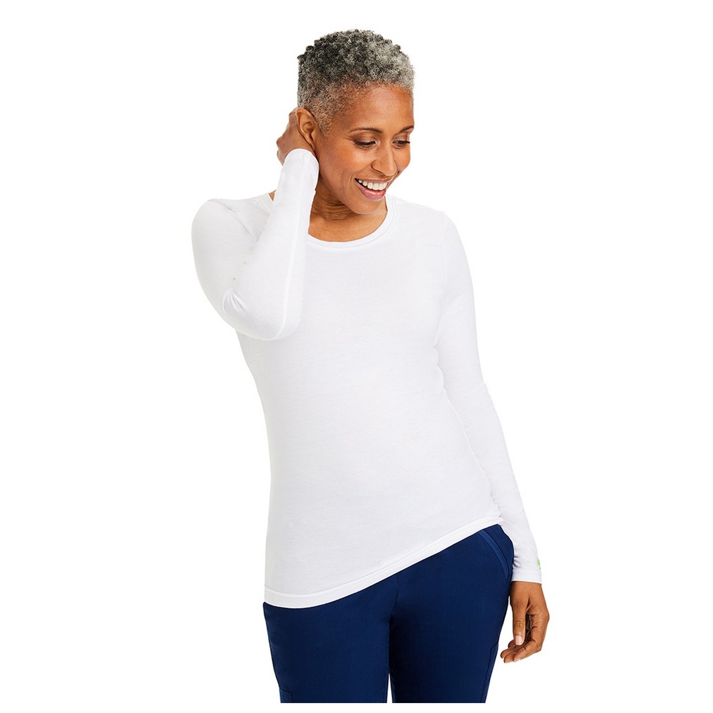 5047 Healing Hands Purple Label Melissa Long Sleeve Scrub Tee