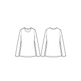 5047 Healing Hands Purple Label Melissa Long Sleeve Scrub Tee