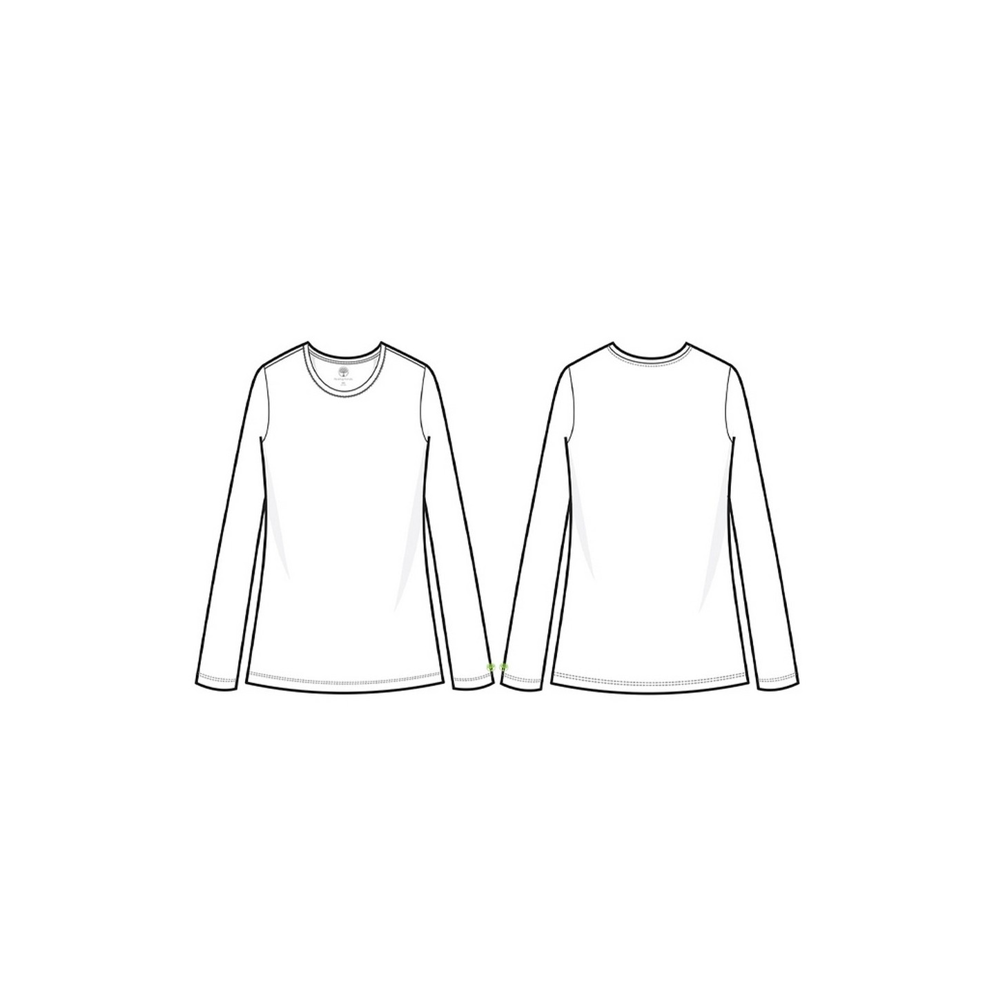 5047 Healing Hands Purple Label Melissa Long Sleeve Scrub Tee