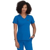 F102 French Bull by koi Coco Modern V-Neck Top 