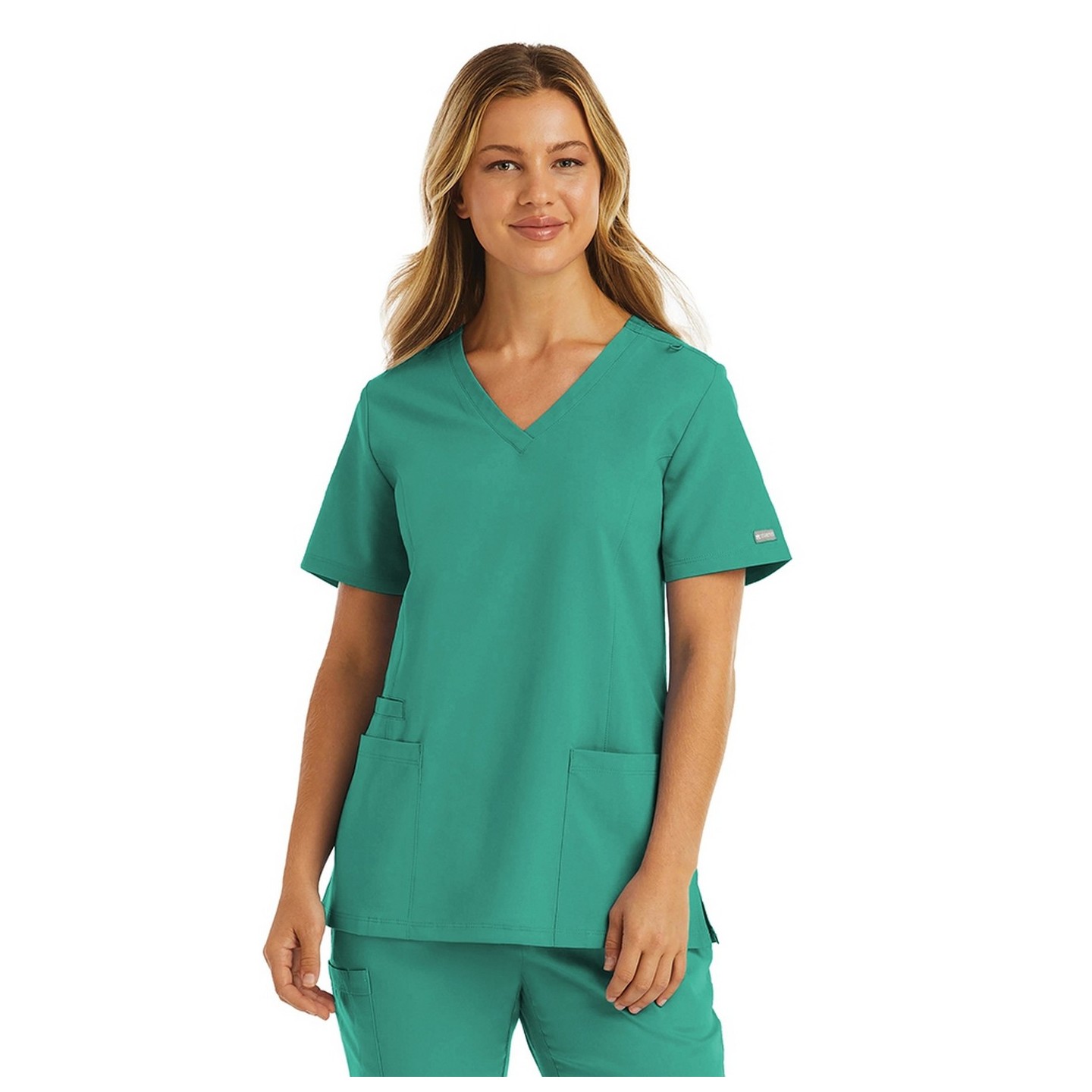 5001 Maevn Momentum Women's Double V-Neck Top