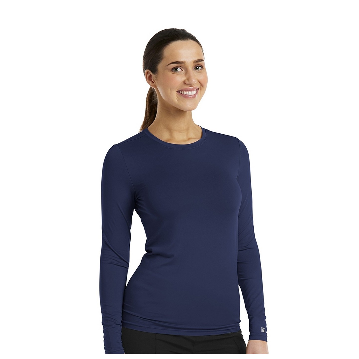 6609 Matrix Long Sleeve Underscrub Tee by Maevn