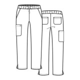 8530 Matrix Impulse Skinny Leg Pull On Pant by Maevn