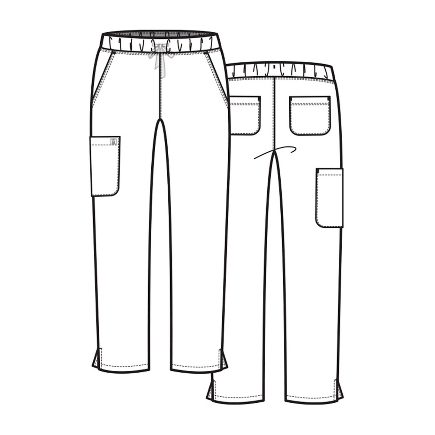 8530 Matrix Impulse Pantalon à Jambe Mince par Maevn