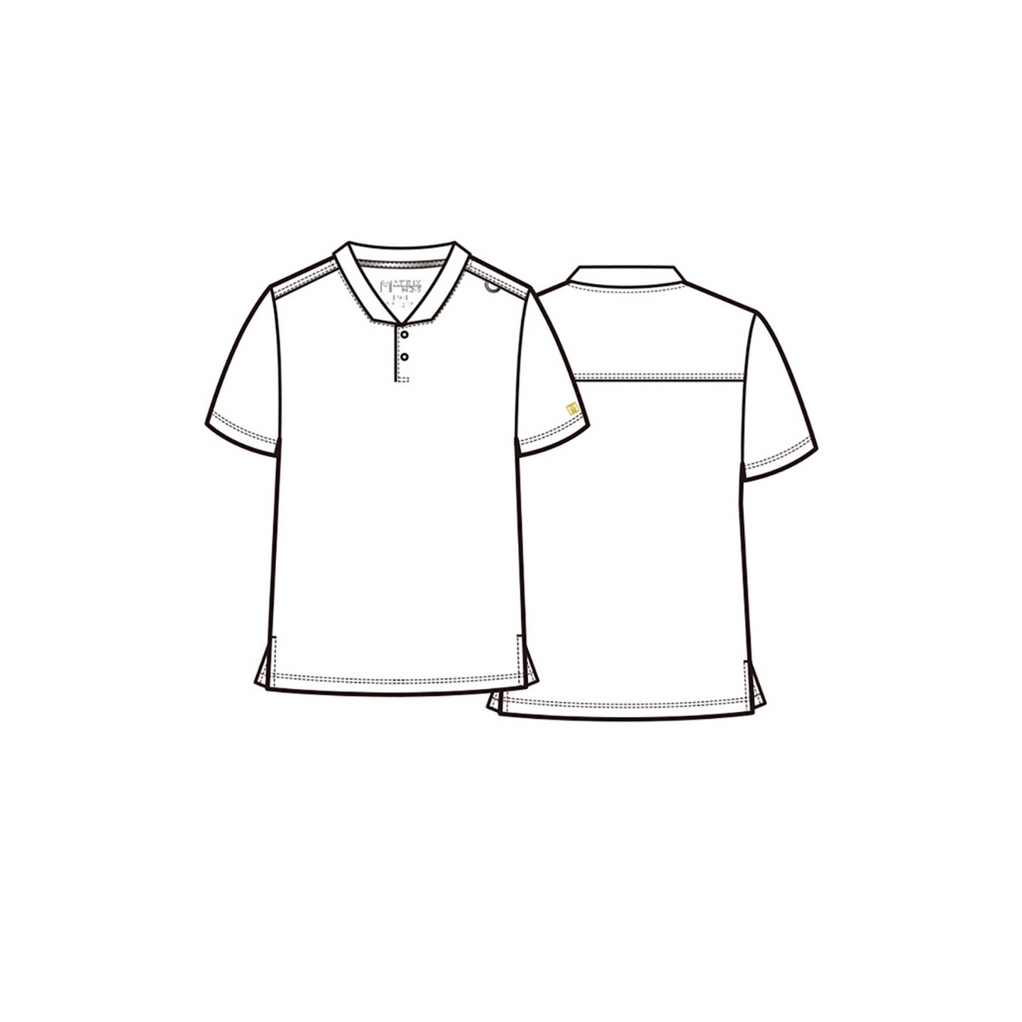 5503 Matrix Men's Tuckable Polo Top by Maevn