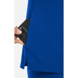 20301 Focus Banded V-Neck Knit Top by Maevn