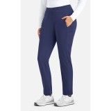 60301 Focus Flat Front Tapered Leg Knit Pant by Maevn