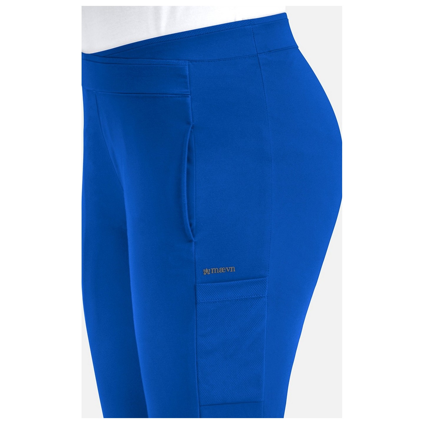 60301 Focus Pantalon Tricoté à Jambe Effilée par Maevn