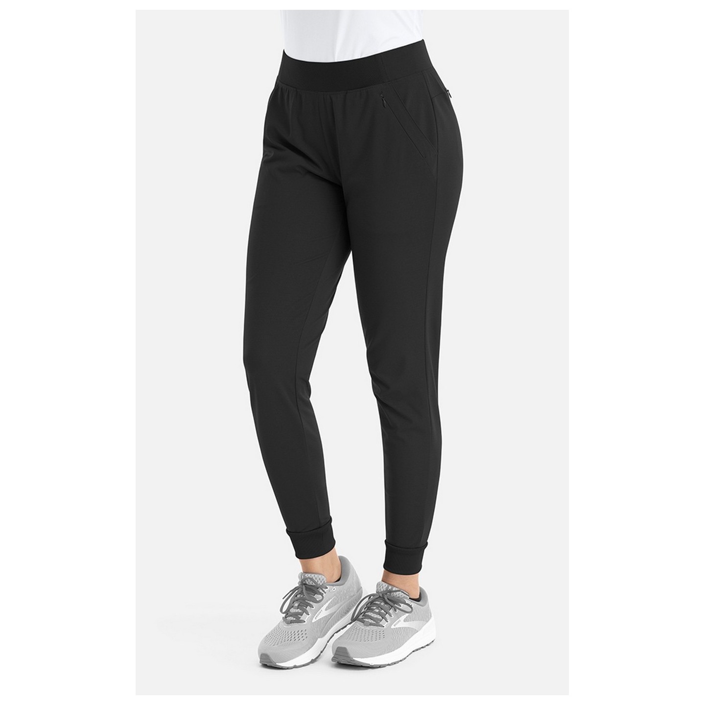 60302 Focus Slim Fit Elastic Waist Jogger Pant by Maevn