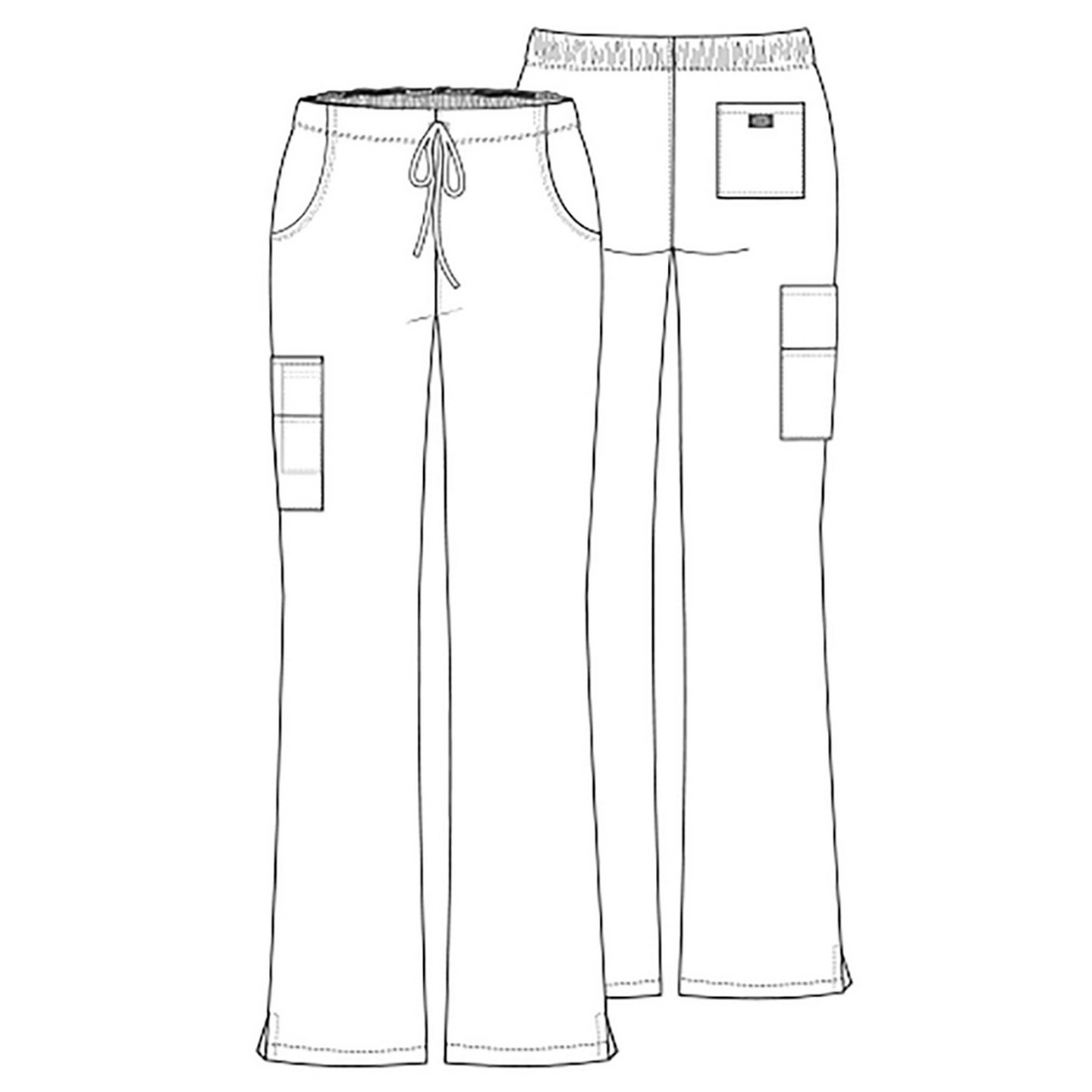 86206 Dickies EDS Signature Moderate Flare 6 Pocket Cargo Pant