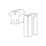 WW530C Workwear Originals Unisex Top and Pant Set by Cherokee