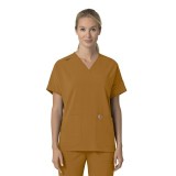 C13110 Carhartt Force Cross-Flex Haut à Coupe Carrée Moderne pour Femmes