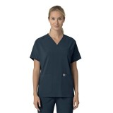 C13110 Carhartt Force Cross-Flex Women's Modern Oversized V-Neck Top