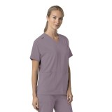 C13110 Carhartt Force Cross-Flex Women's Modern Oversized V-Neck Top