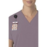 C13110 Carhartt Force Cross-Flex Women's Modern Oversized V-Neck Top