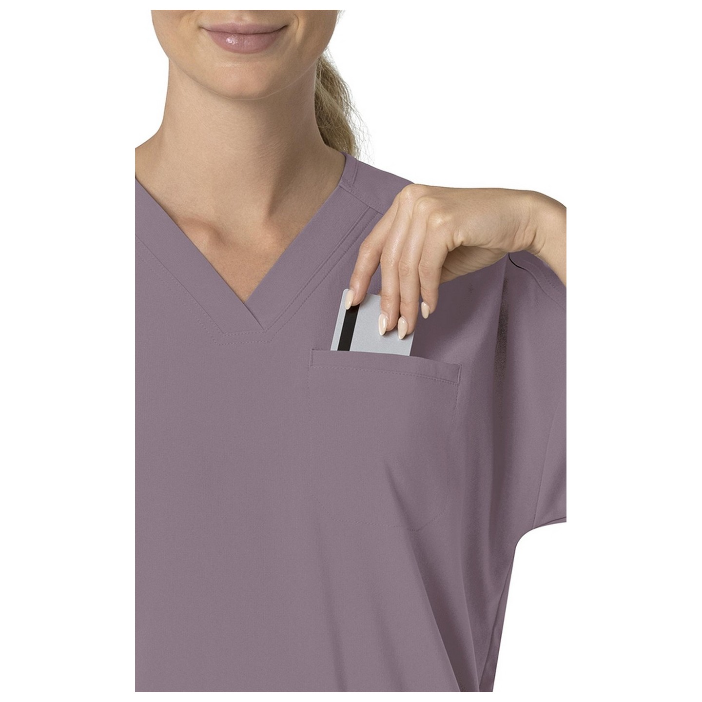 C13110 Carhartt Force Cross-Flex Haut à Coupe Carrée Moderne pour Femmes