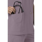 C13110 Carhartt Force Cross-Flex Haut à Coupe Carrée Moderne pour Femmes