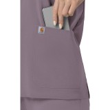 C13110 Carhartt Force Cross-Flex Haut à Coupe Carrée Moderne pour Femmes