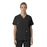 C13110 Carhartt Force Cross-Flex Women's Modern Oversized V-Neck Top