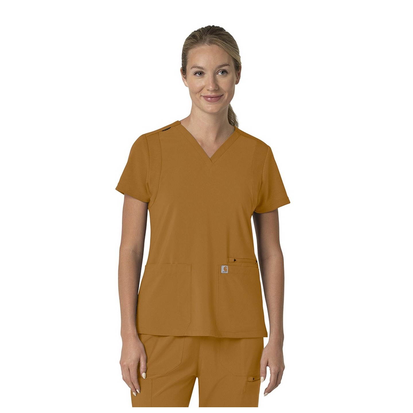 C13210 Carhartt Force Cross-Flex Haut avec Panneaux Extensibles pour Femmes