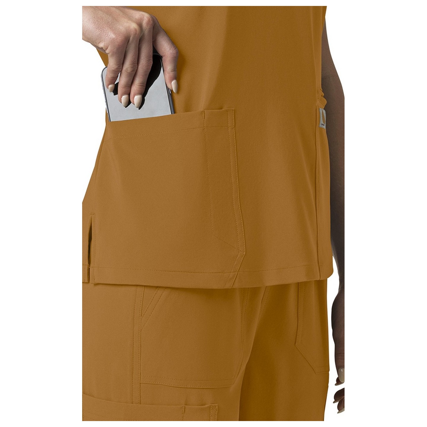 C13210 Carhartt Force Cross-Flex Haut avec Panneaux Extensibles pour Femmes