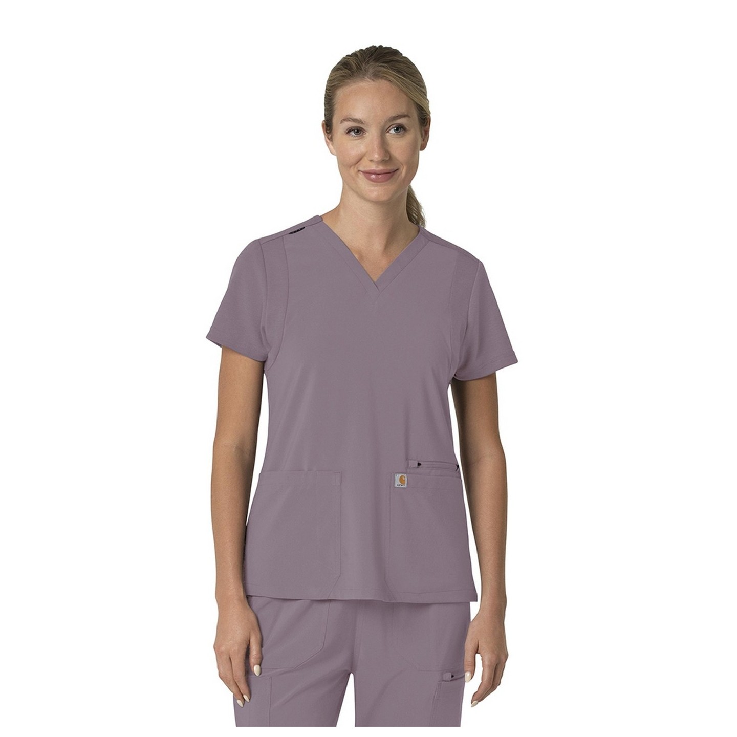 C13210 Carhartt Force Cross-Flex Haut avec Panneaux Extensibles pour Femmes