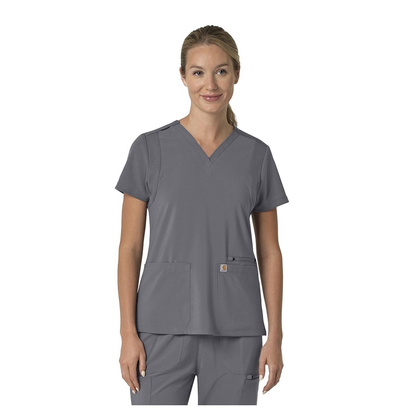 C13210 Carhartt Force Cross-Flex Haut avec Panneaux Extensibles pour Femmes