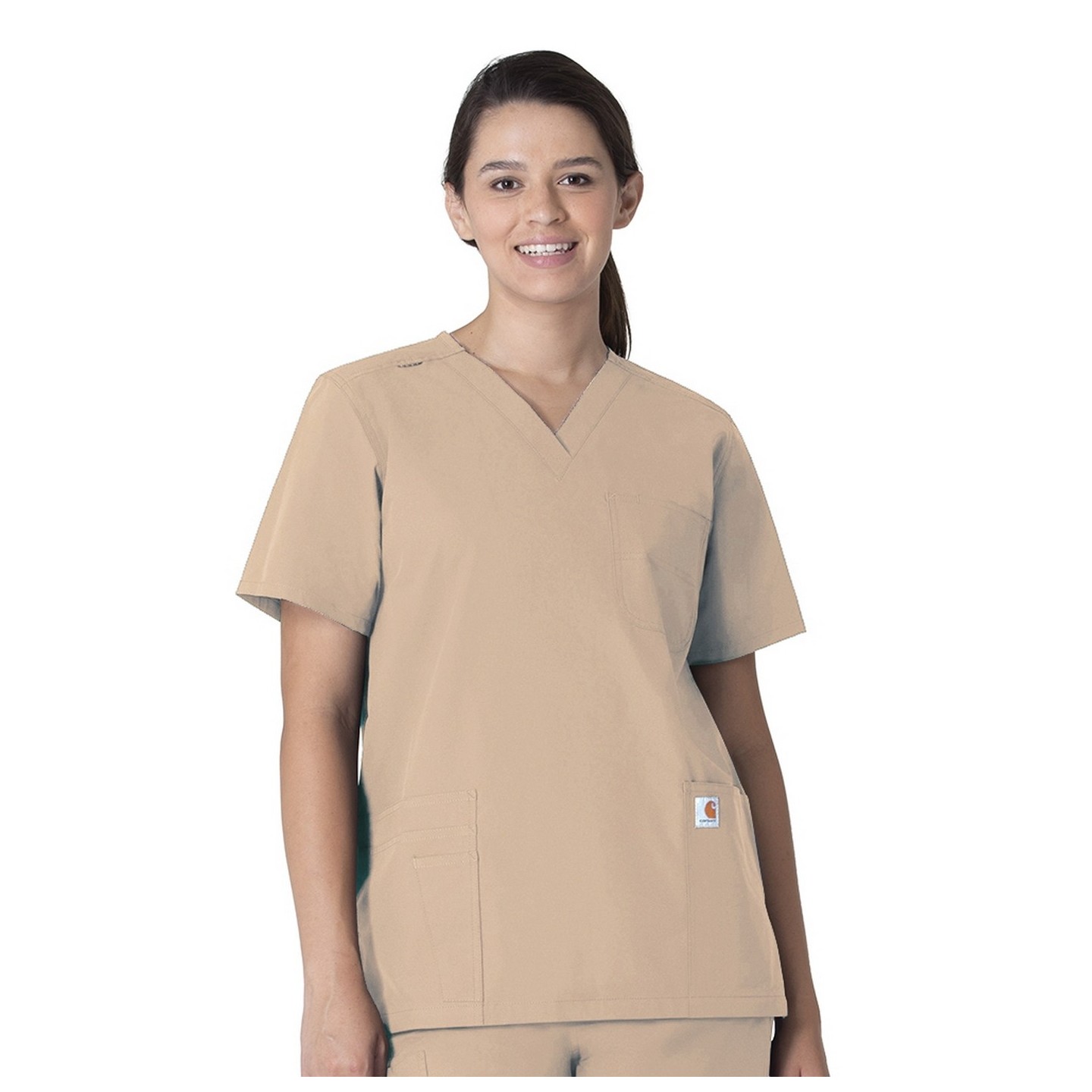 C15013 Carhartt Force Haut Unisexe Ajustement Moderne à Col en V