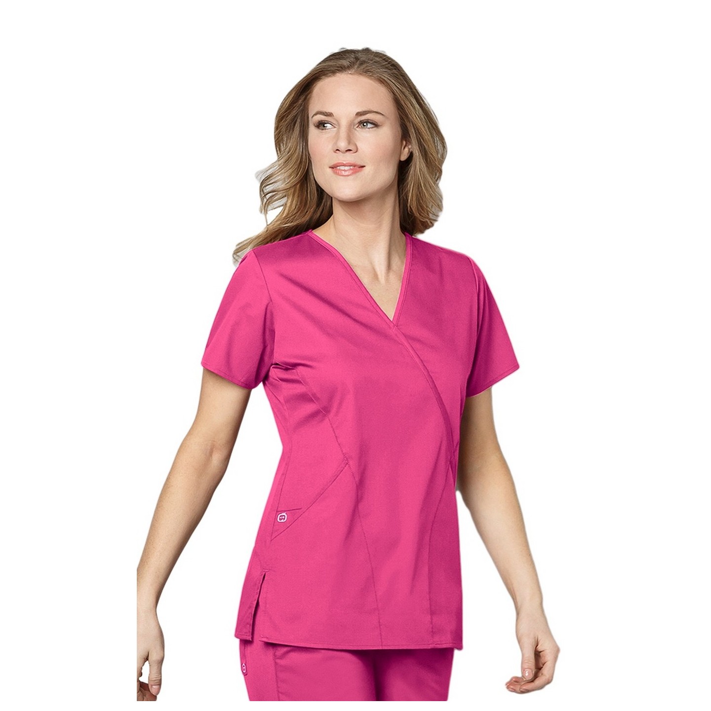 102 WonderWork Mock Wrap Haut gommage