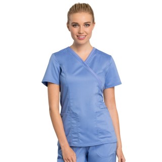 Mock Wrap Top - Cherokee WW Revolution Tech