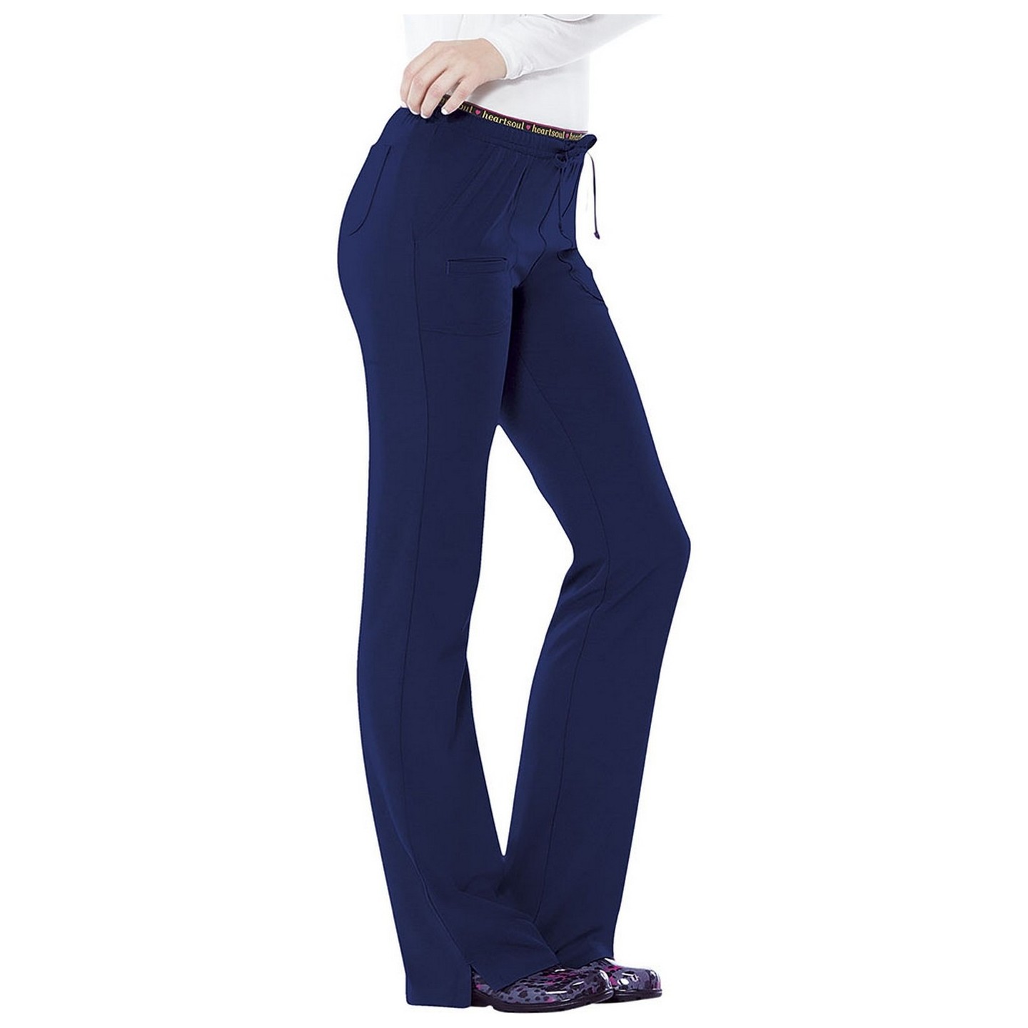 20110 Break on Through Pantalon a Jambe Évasée avec 4 Poches par HeartSoul