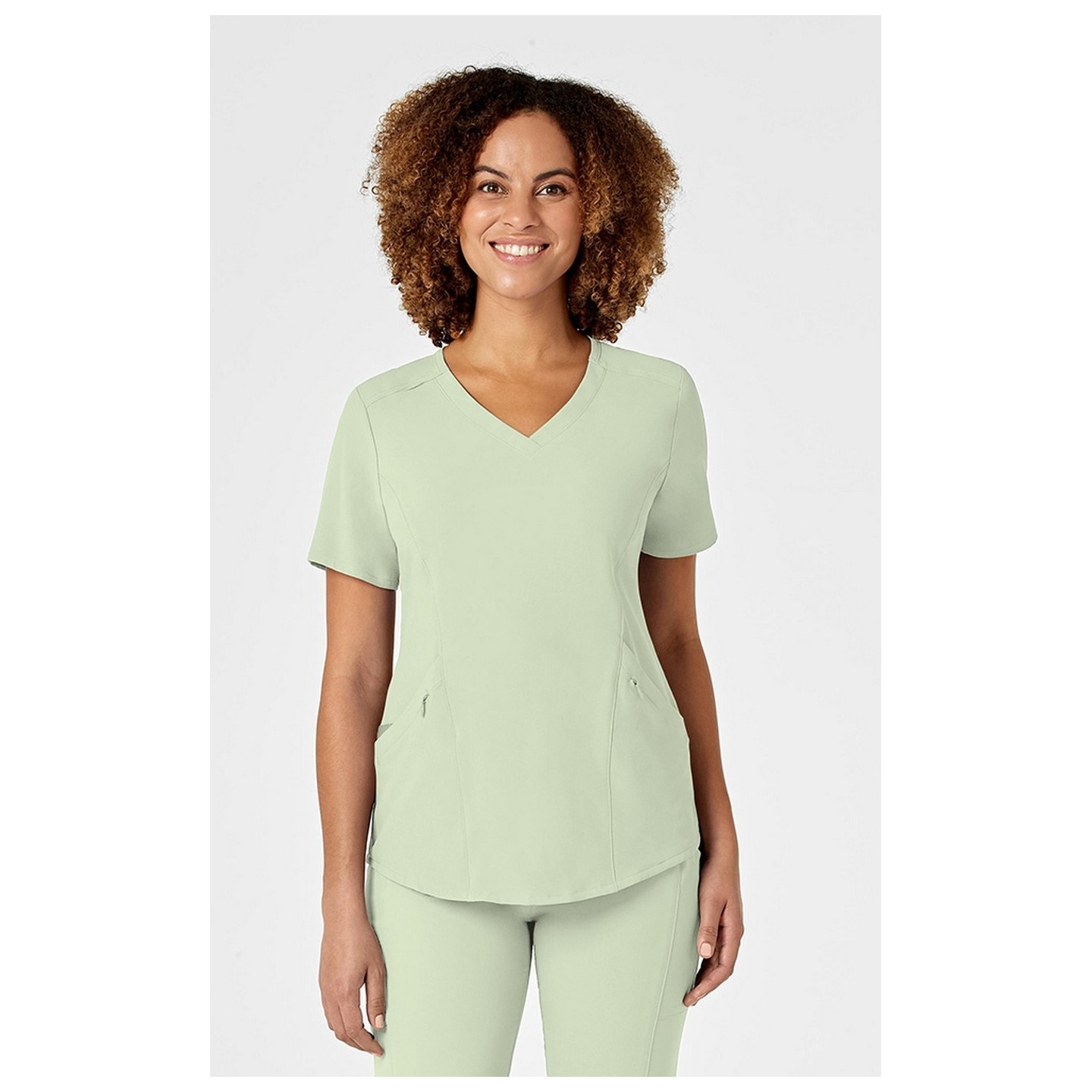 6134 WonderWink Renew Women's V-Neck Top