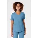 6134 WonderWink Renew Women's V-Neck Top