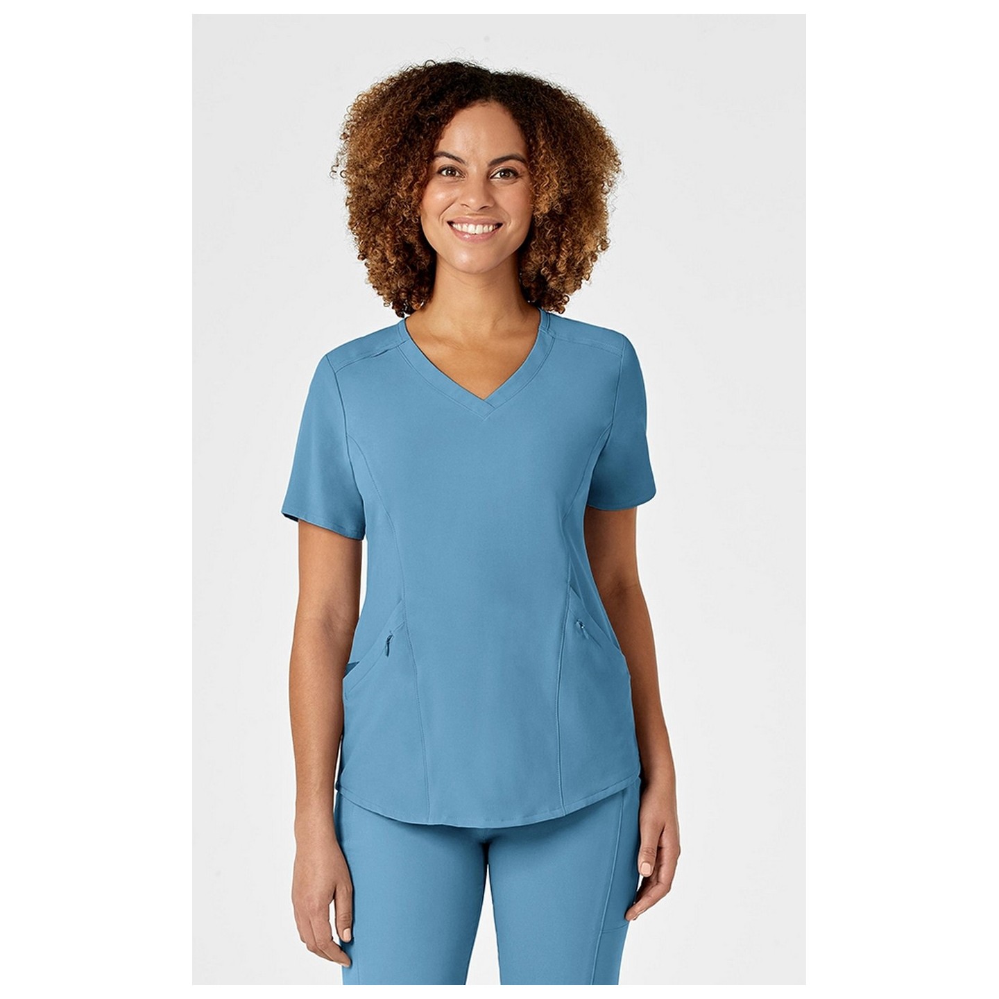 6134 WonderWink Renew Women's V-Neck Top