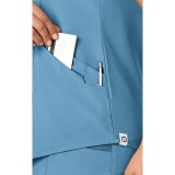 6134 WonderWink Renew Haut à col en V pour femmes