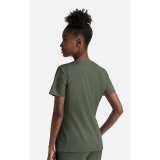 3504 Matrix Women's Notch Crew Neck Top by Maevn
