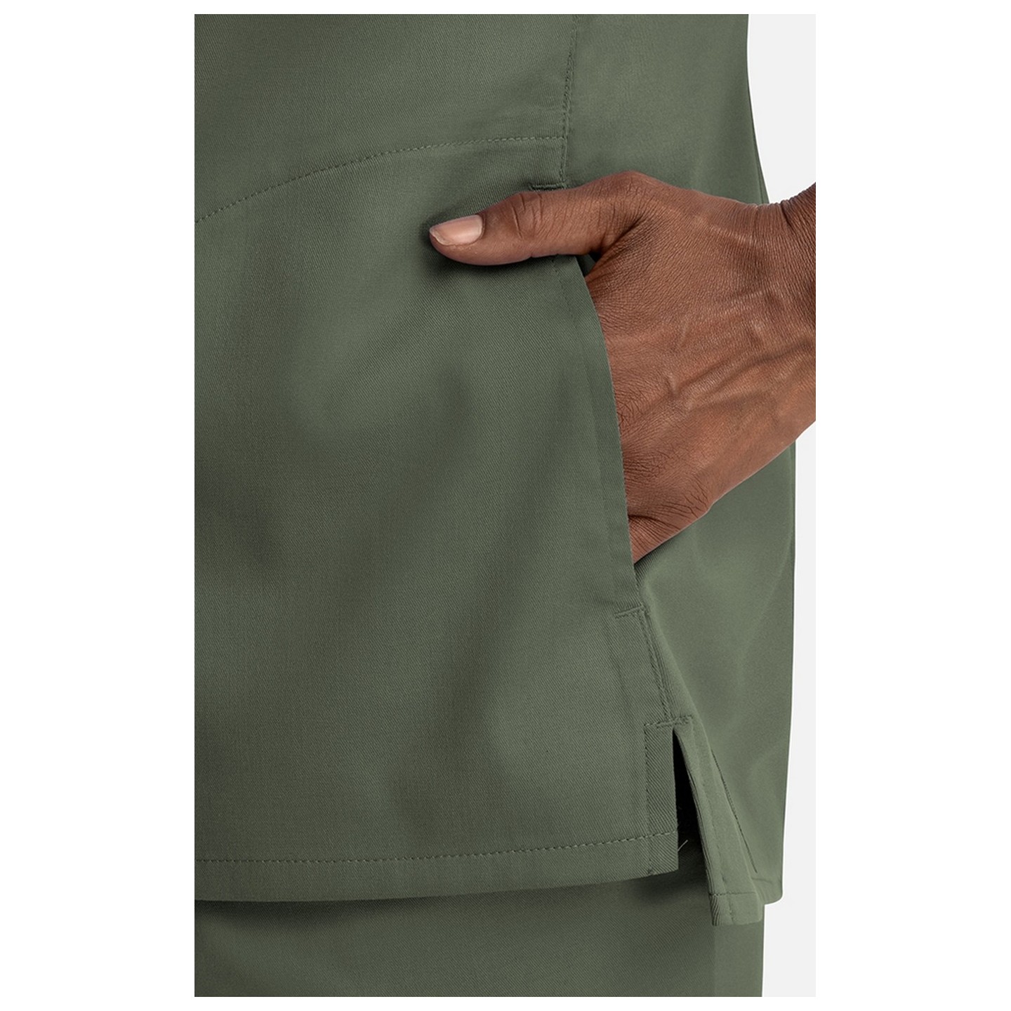 3504 Matrix Women's Notch Crew Neck Top by Maevn