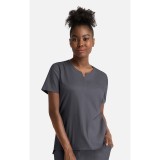 3504 Matrix Women's Notch Crew Neck Top by Maevn