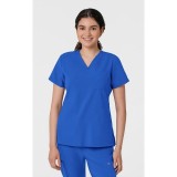 6045 W123 Women's Slim V-Neck Flex Top by Wink