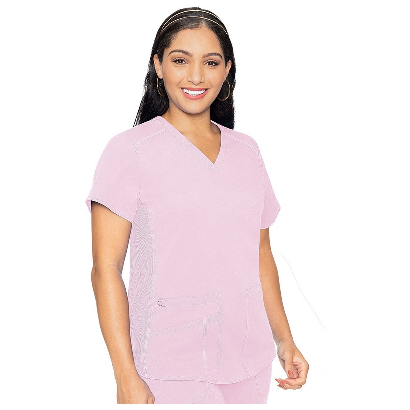 7459 Med Couture Performance Touch Chemise V-Neck