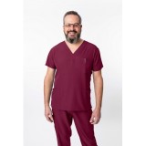 Haut d'unisexe 1202 4Flex à col en V de Greentown