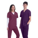 18-1072A Zinnia Unisex 3 Pocket Scrub Top by Greentown