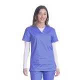 1005 Classix Unisex V-Neck Top with 3 Pockets by Greentown