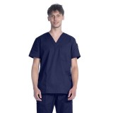 1005 Classix Unisex V-Neck Top with 3 Pockets by Greentown