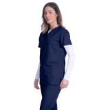 1005 Classix Unisex V-Neck Top with 3 Pockets by Greentown