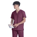 1005 Classix Haut à Col en V Unisexe avec 3 Poches par Greentown