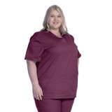 1005 Classix Unisex V-Neck Top with 3 Pockets by Greentown