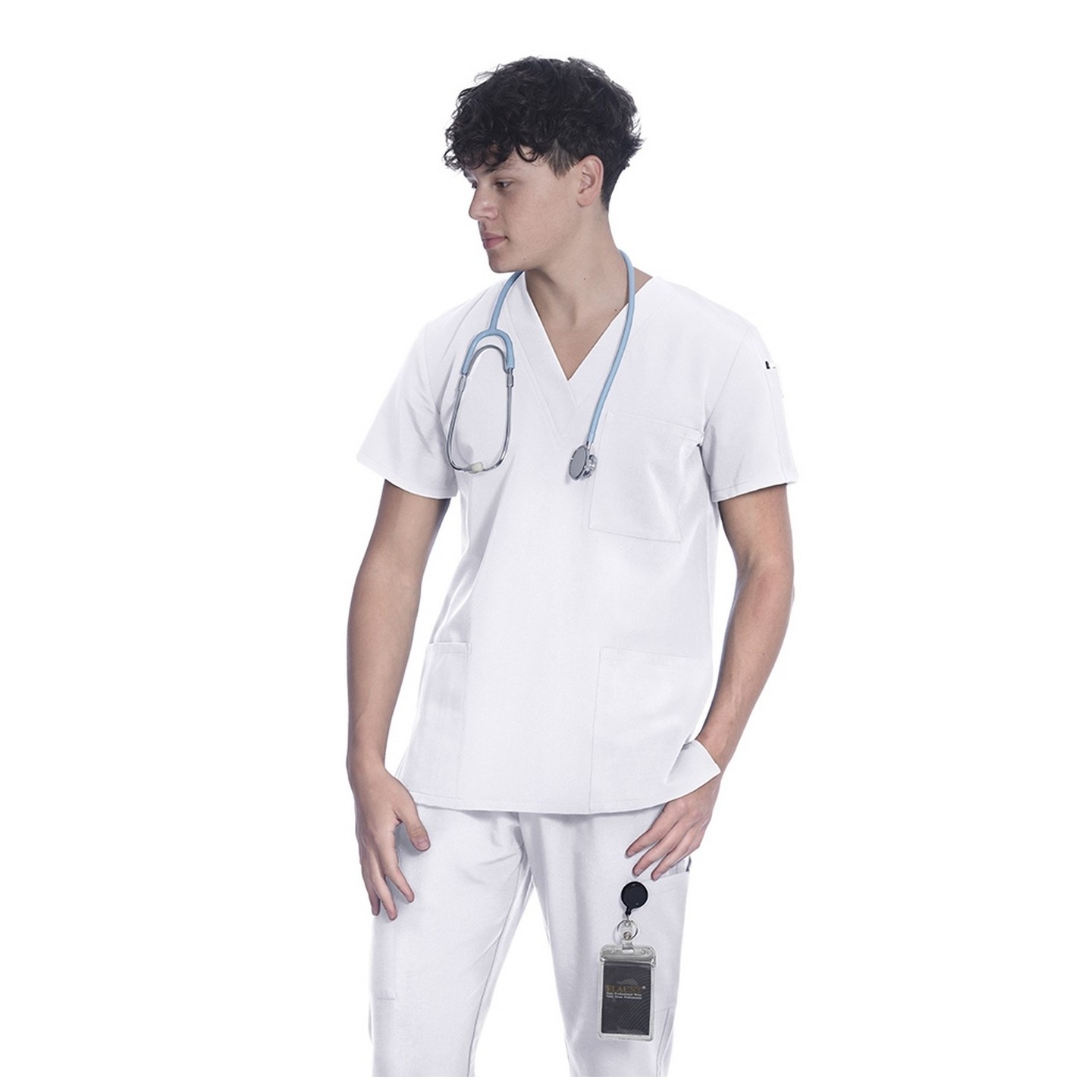 3601 Flaunt Haut Unisexe Moderne à Col en V par Greentown