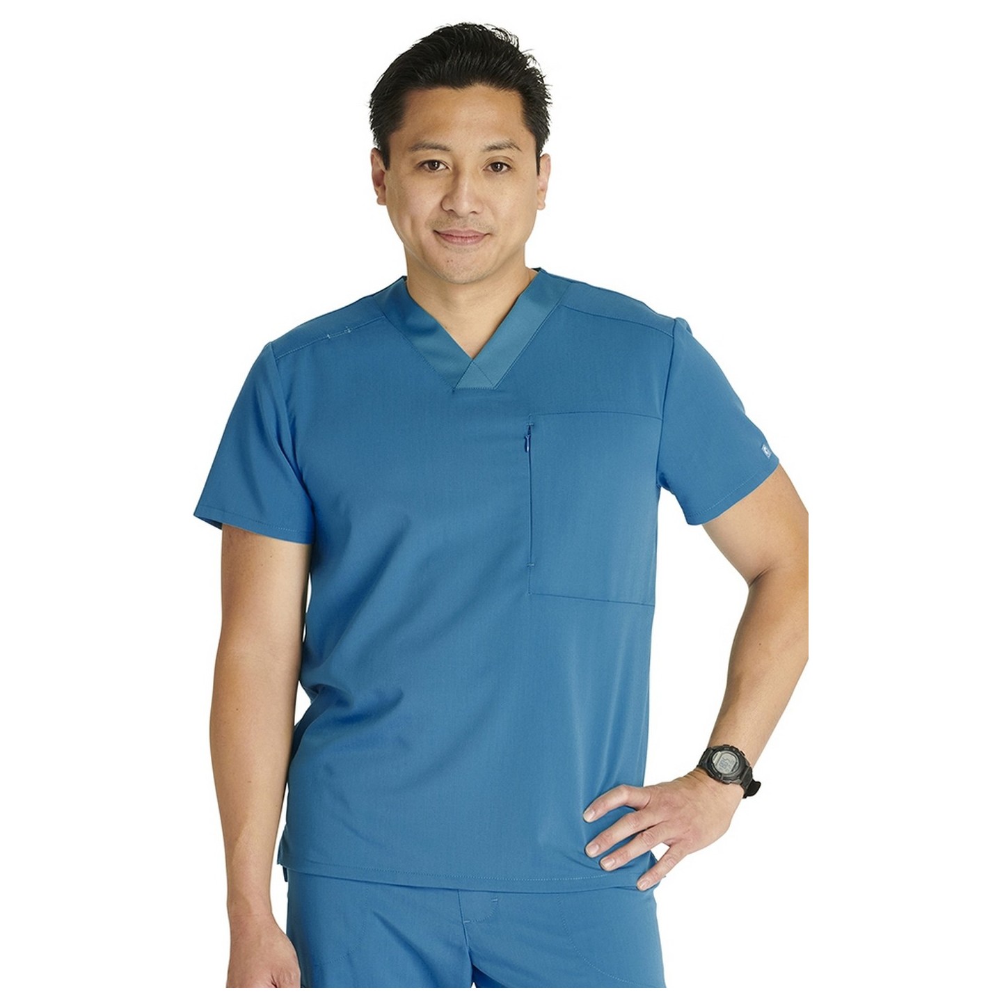 CK718A Atmos Men's Chest Pocket Top by Cherokee